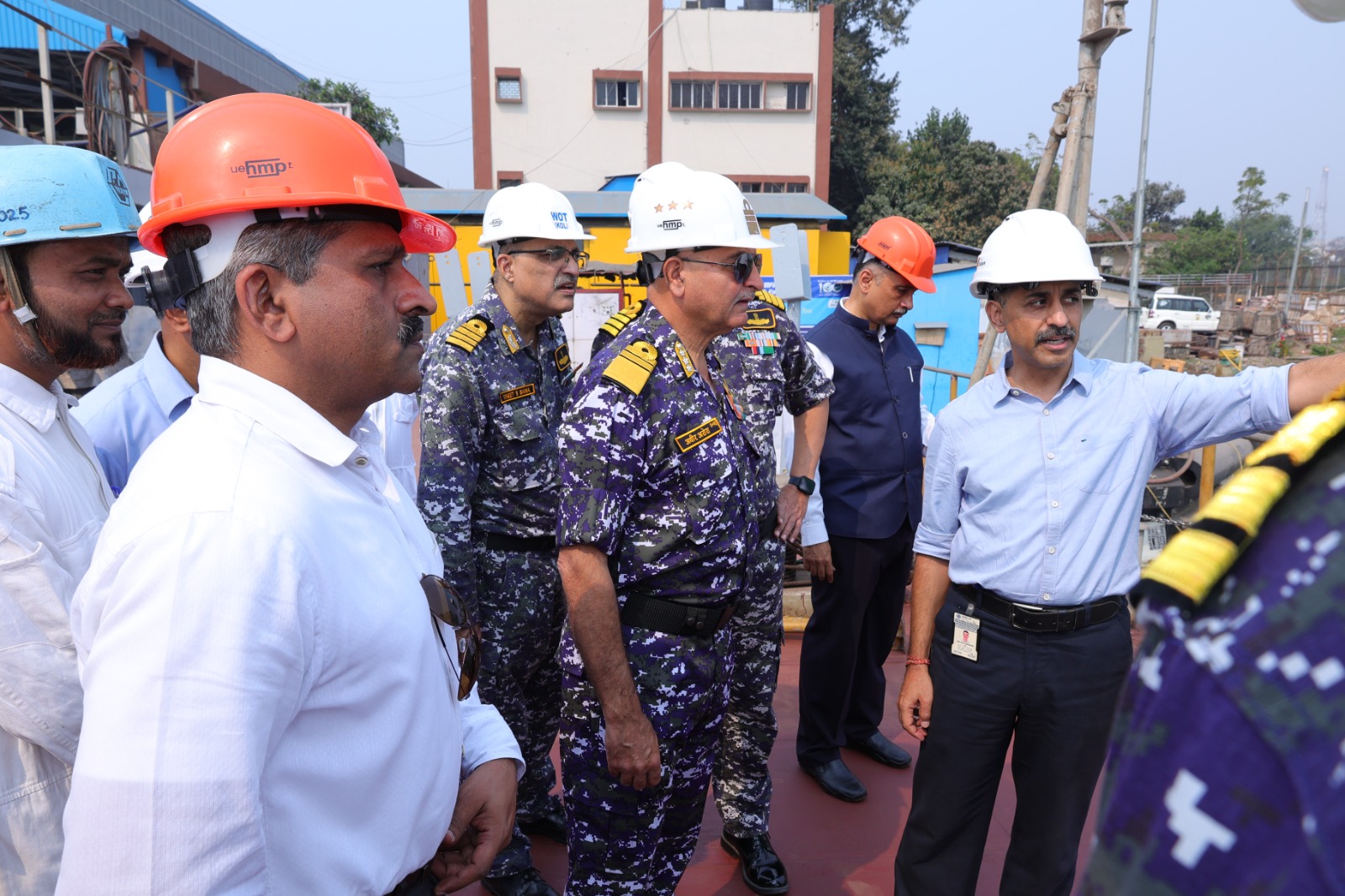 Visit of Vice Admiral Adhir Arora, AVSM, NM, Chief Hydrographer on 17 Feb 23